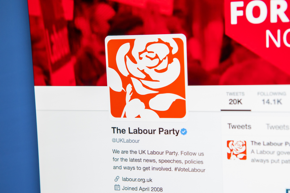 labour party twitter bio