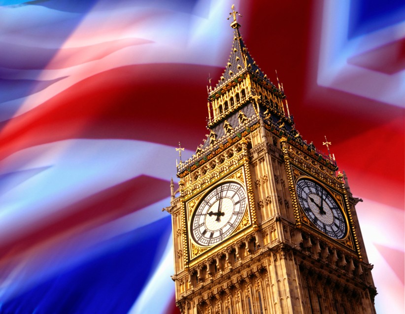 big-ben-in-front-of-union-jack-flag-background